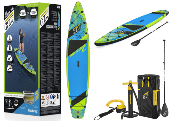 Mamido Nafukovací paddleboard s příslušenstvím Bestway 65373 Aqua Excursion 381 cm