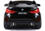 Mamido Elektrické autíčko BMW X6 M dvoumístné XXL lakované černé
