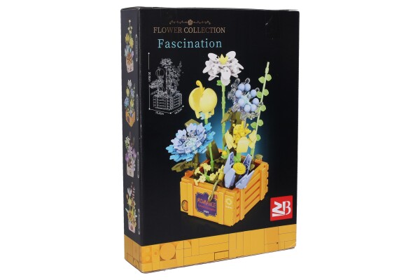 Stavebnice květina 21 cm