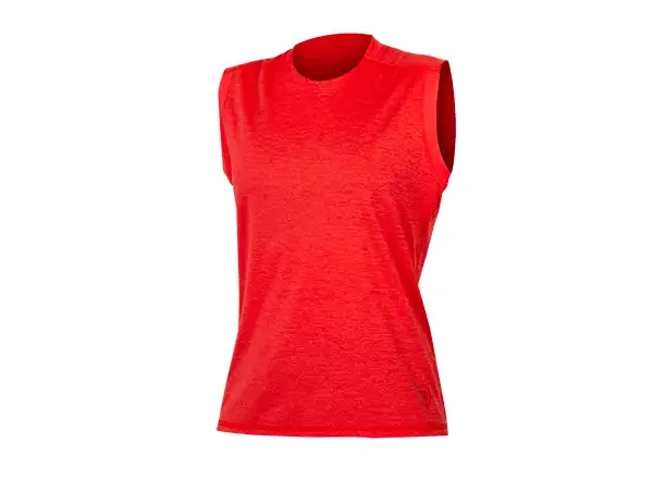 Endura SingleTrack dámský dres bez rukávu Pomegrante vel. L