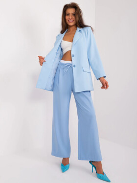 Kalhoty DHJ SP A7327TR.25 světle modré L