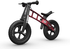 Odrážedlo FirstBike FAT red - ZDARMA dopravné, košík a zvonek!