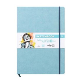 Skicovací blok Soft blue A4 140g 80 listů