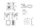 GROHE - Rapid SLX Set předstěnové instalace, klozetu, sedátka SoftClose a tlačítka Skate Cosmopolitan, chrom SANI11BB2101