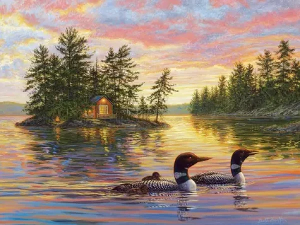 COBBLE HILL Puzzle Klidný večer XL