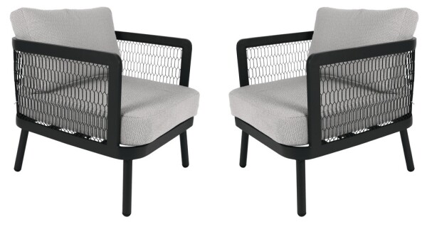 ROJA EDINBURGH DUO hliníková křesla (2 ks)