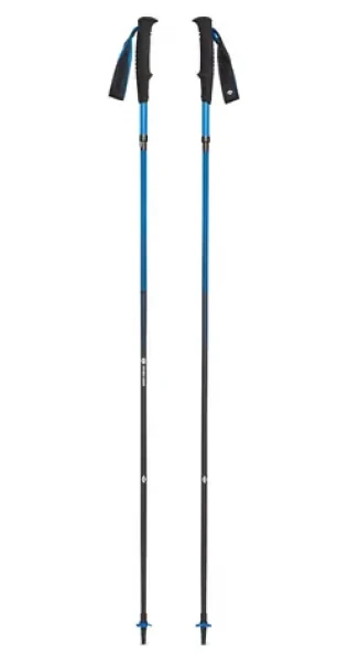 Black Diamond Distance Carbon Z antracitovo-modrá / Trekové hole / pár / 130 cm (BD11255440071301)