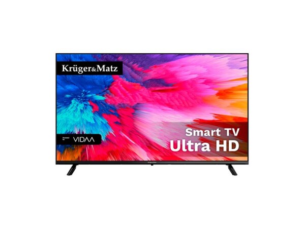 Televizor KRUGER & MATZ KM0250UHD-V SMART TV 50" - rozbaleno - kontrolně vyzkoušeno, poškozený obal