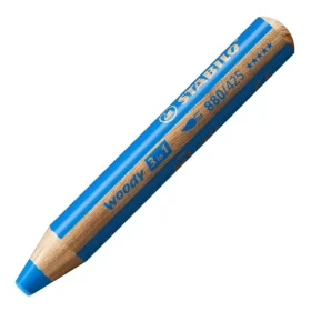 STABILO® woody 3 in 1 - Anniversary Edition - Tygr - 6 ks sada s ořezávátkem - 6 různých barev (8806-4-2)