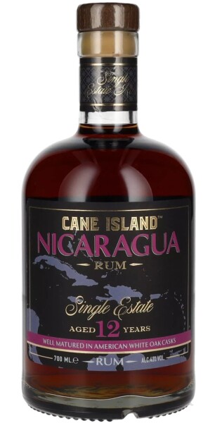 Cane Island Single Estate Nicaragua 12y 43% 0,7 l (holá láhev)