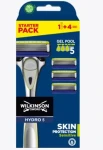 Wilkinson Hydro5 Skin Protection Sensitive Clampac holící strojek + náhradní hlavice 4ks (WPS037)