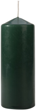 Válcová svíčka Bispol 60x150 - tmavě zelená