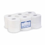 Toaletní papír tissue JUMBO 2vrstvý Ø 19 cm, 170 m, bal. 12 ks