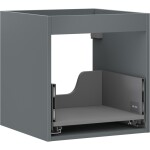 MEXEN - Box-A skříňka pro umyvadlo 45, 1 šuplík, grafit mat 91AX0-0450-470-1-66