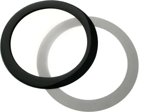 DEMCiflex 92 mm černo-bílý / Prachový filtr / Kulatý / Magnetický (DF0489)