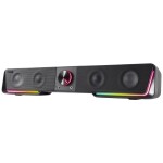 Technaxx MusicMan Mini Soundbar BT-X54 / Bluetooth reproduktor / 2x 5W / BT 5.1 / FM / USB / MicroSD / AUX-IN / černá (TX0536)