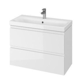 CERSANIT - SET 979 MODUO SLIM 80 BÍLÁ DSM (SKŘÍŇKA + UMYVADLO) S801-225-DSM
