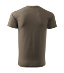 Heavy New tričko unisex army S