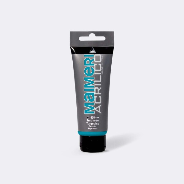 Akrylová barva Maimeri Acrilico 75 ml - tyrkys 430