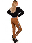 Kalhoty Jogger manžetami karamelové EU model 18002206