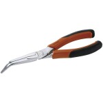 KNIPEX - kleště půlkulaté, zahnuté, s křížovým ozubením - 200mm, vysoká pevnost čelistí (3821200)