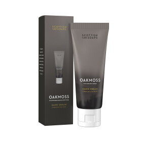 SCOTTISH FINE SOAPS Krém na ruce Oakmoss 75 ml, šedá barva, plast