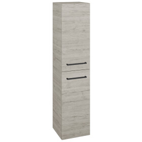 Dřevojas - Vysoká skříň s košem na prádlo DOS SVD2K 35 - D05 Oregon / Úchytka T06 / D05 Oregon / Pravé 210557HP