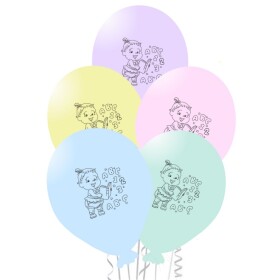 Balónky abeceda holčička 5 ks Balónky abeceda holčička 5 ks