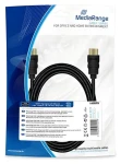 MediaRange MRCS198 černá / HDMI kabel / High Speed / Ethernet / 18 Gbit/s / 3 m (MRCS198)