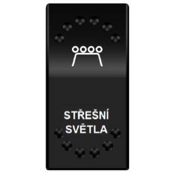 SHARK Rocker spínač Střešní světla 12/24V
