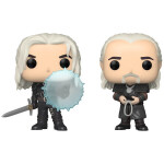 Funko POP TV: Witcher Geralt and Vesemir 2pack (Zaklínač, exclusive special edition)