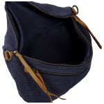 Trendy dámská textilní ledvinka Lena, tmavě modrá