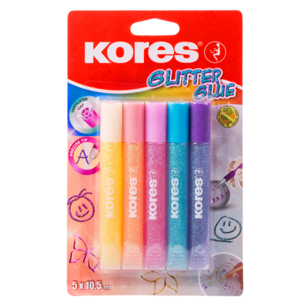 Kores Glitter Glue 10,5 ml,