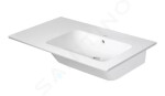 DURAVIT - ME by Starck Asymetrické umyvadlo 830x490 mm, bílá 2346830060