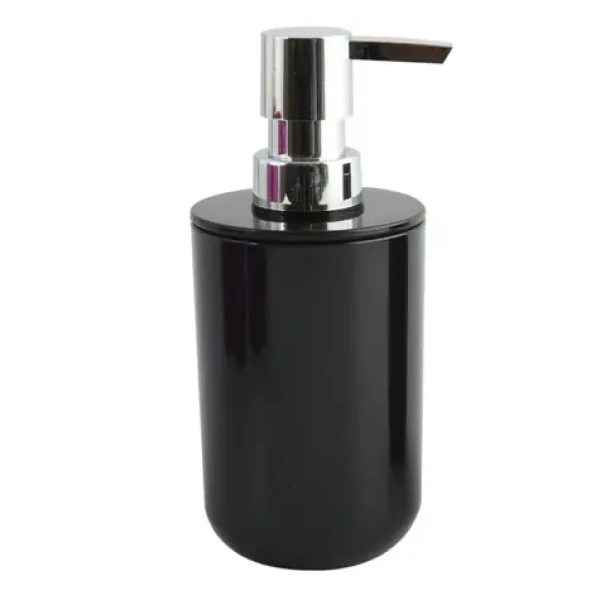 MSV INAGUA dávkovač mýdla černý / plast / 240 ml (3700703992387)