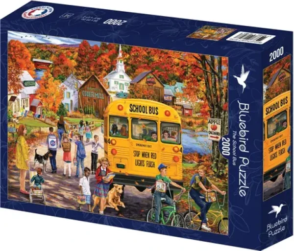BLUEBIRD Puzzle Školní autobus