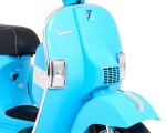 Mamido Dětský elektrický skútr Vespa modrý