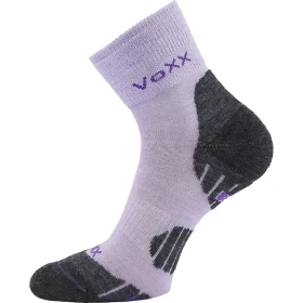 VOXX Ponožky dětské zimní vlněné IRIZARIK II se stříbrem SVĚTLE FIALOVÁ 20-24 127510