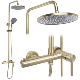 REA - Sprchový set Foster Brush Nickel REA-P9673