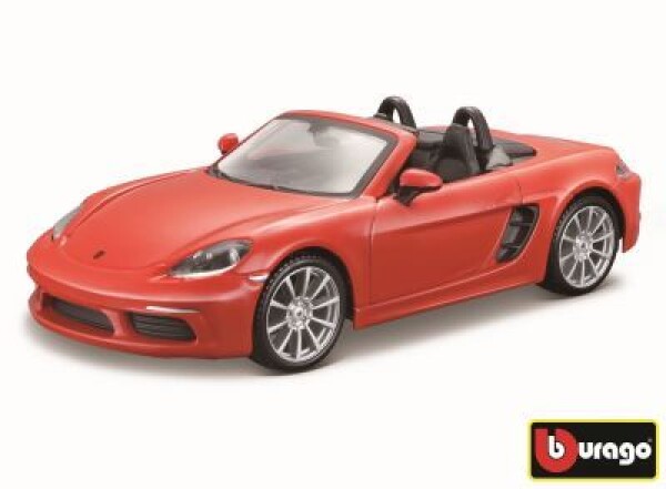 Bburago Plus Porsche 718 Boxster Orange