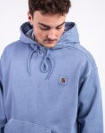 Carhartt WIP Hooded Nelson Sweat Gentle Blue garment dyed S