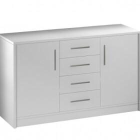 Komoda Genewa 2 - Bílá Barva korpusu: Bílá