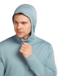 ICEBREAKER Mens Mer 260 Quantum IV LS Zip Hoodie, Flint Blue velikost: L