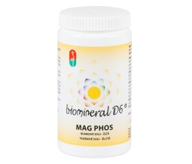 Biomineral MAG PHOS žlutá 180 tablet/90 g tkáňová sůl