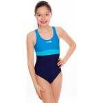Aqua-Speed EMILY Junior tmavě modré plavky 164