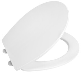 AQUALINE - JOAN WC sedátko, SLIM, Soft Close, Easy Take, bílá 44845102