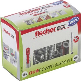 Fischer DUOPOWER 6x30 S PH LD 2komponentní hmoždinka 30 mm 6 mm 535463 50 ks