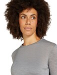 Dámské merino tričko s dlouhým rukávem ICEBREAKER Wmns 125 Cool-Lite Sphere III LS Tee, Metro Heather velikost: L