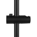 OLSEN SPA - Termostatický nástěnný set NAUPLIOS 250 BLACK BAPG2111A2B