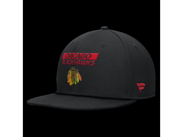 Fanatics Pánská kšiltovka Chicago Blackhawks NHL AP Rink Prime Structured Mid Crown Adj. Squarevisor Snapback